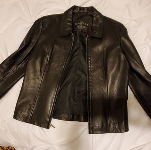 Leather jacket